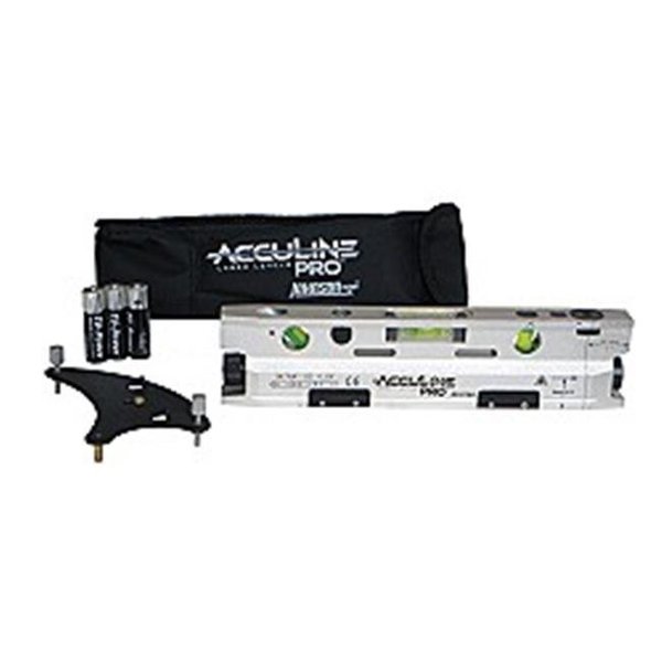 Acculine Pro AccuLine Pro 40-6184 Three-Beam Magnetic Torpedo Laser Level With Base 40-6184